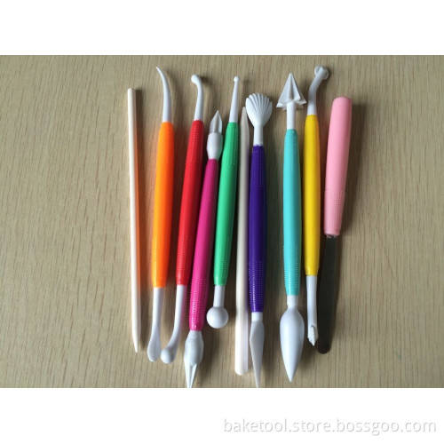 10 pcs Cake Moddelling Tool Set